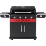 Char Broil Gas und Holzkohle Hybridgrill Gas2Coal 2.0 440 mit 4 Brennern
