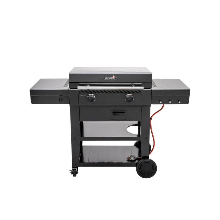 Char Broil Griddle Gasgrill Versa Tile zum Braten, Grillen & Pizzabacken