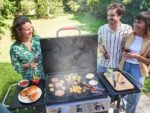 Char Broil Grillplatten Gasgrill Griddle 3400 mit großer Gusseisenplatte – Bild 3