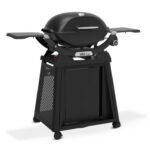 Gasgrill Weber Q 2200N mit Rollwagen, Black, inklusive Abdeckhaube – Bild 8