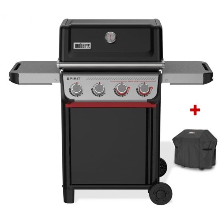 Gasgrill Weber SPIRIT E-425 GBS, Black, inklusive Abdeckhaube