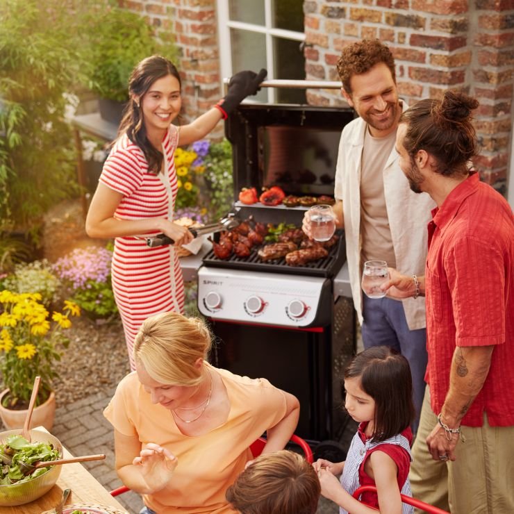 Weber Gasgrill SPIRIT E-325 GBS, Black – Bild 3
