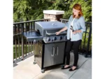 Char-Broil Gasgrill Convective 440 S mit 4 Brennern und Seitenkocher – Bild 3
