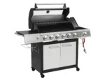 El Fuego Edelstahl-Gasgrill Long Beach ca. 161 x 121 x 59,5 cm – Bild 8
