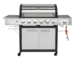 El Fuego Edelstahl-Gasgrill Long Beach ca. 161 x 121 x 59,5 cm