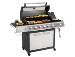 El Fuego Edelstahl-Gasgrill Long Beach ca. 161 x 121 x 59,5 cm – Bild 7