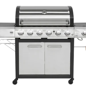 El Fuego Edelstahl-Gasgrill Long Beach ca. 161 x 121 x 59,5 cm