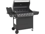 El Fuego Gasgrill Columbus 6 Brenner mit Seitenbrenner Schwarz – Bild 10