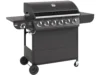 El Fuego Gasgrill Columbus 6 Brenner mit Seitenbrenner Schwarz
