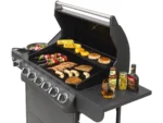 El Fuego Gasgrill Columbus 6 Brenner mit Seitenbrenner Schwarz – Bild 2