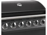 El Fuego Gasgrill Columbus 6 Brenner mit Seitenbrenner Schwarz – Bild 8