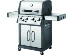 El Fuego Gasgrill Concord 4 Brenner, Seitenbrenner & Heckbrenner Silber