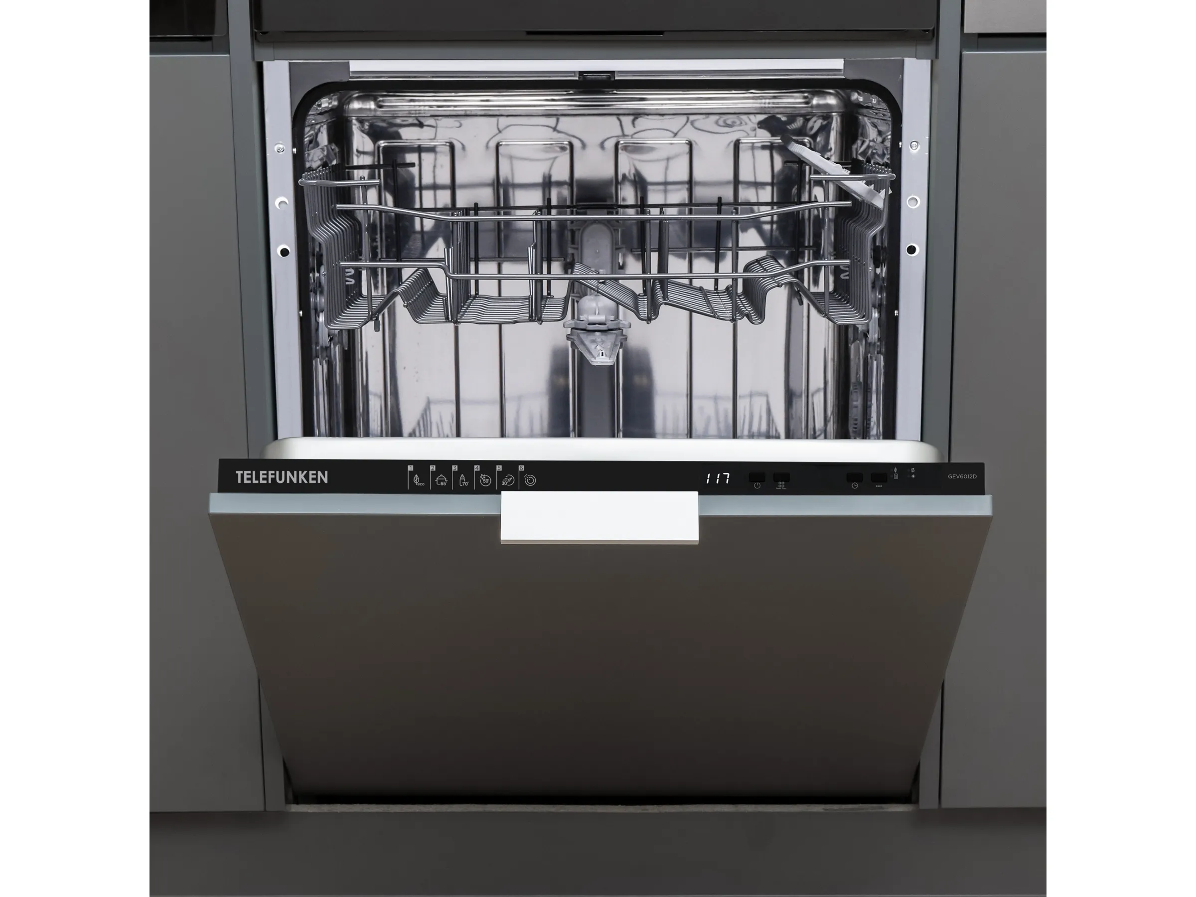 Telefunken Geschirrspüler Vollintegrierbar Einbau Spülmaschine GEV6012D – Bild 4