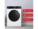 Telefunken Waschtrockner Kombi 9 kg Waschen 6 kg Trocknen Waschmaschine Weiß – Bild 2