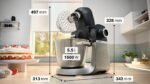Küchenmaschine Serie 6 MUMS6ZS13D Automatikprogramme, integr. 1g Waage Durchlaufschnitzler – Bild 12