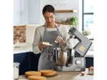 KENWOOD Titanium Chef Patissier XL KWL90.124SI mit Innenbeleuchtung, Waage, Wärmefunktion und viel Zubehör Küchenmaschine Silber – Bild 8