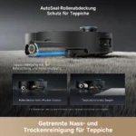 DREAME Aqua10 Ultra Roller Complete Black Saugroboter – Bild 7