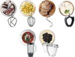 KENWOOD Titanium Chef Patissier XL KWL90.124SI mit Innenbeleuchtung, Waage, Wärmefunktion und viel Zubehör Küchenmaschine Silber – Bild 11