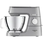 KENWOOD Titanium Chef Baker KVC85.004SI mit integrierter Waage, 2 Edelstahl-Rührschüsseln, viel Zubehör, Küchenmaschine Silber – Bild 3