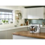 KENWOOD Titanium Chef Baker KVC85.004SI mit integrierter Waage, 2 Edelstahl-Rührschüsseln, viel Zubehör, Küchenmaschine Silber – Bild 4