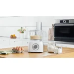 BOSCH MCM3100W Kompaktküchenmaschine Weiß (Rührschüsselkapazität: 2,3 l, 800 Watt) – Bild 3