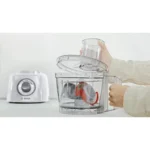 BOSCH MCM3100W Kompaktküchenmaschine Weiß (Rührschüsselkapazität: 2,3 l, 800 Watt) – Bild 2