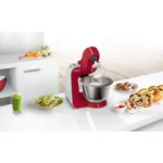 BOSCH MUM 58720 Küchenmaschine Deep Red Rührschüsselkapazität: 3,9 l, 1000 Watt – Bild 2