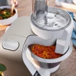 BOSCH MUM 5 XW 20 Küchenmaschine Weiß, Champagne Rührschüsselkapazität: 3,9 l, 1000 Watt – Bild 4