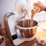 BOSCH MUM 5 XW 20 Küchenmaschine Weiß, Champagne Rührschüsselkapazität: 3,9 l, 1000 Watt – Bild 3