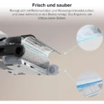 ROBOROCK Flexi Lite Nass Trockensauger,Trocknende,17kPa Nass-Trockensauger, Weiß – Bild 7
