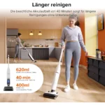 ROBOROCK Flexi Lite Nass Trockensauger,Trocknende,17kPa Nass-Trockensauger, Weiß – Bild 2