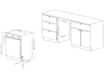 Telefunken Unterbau-Geschirrspüler Spülmaschine G-EU-6014-C-I – Bild 4