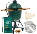 Big Green Egg Large Keramikgrill PRO Starterset 50 Jahre Big Green Egg Jubiläums-Paket mit Nest + Handler, Seitentischen, ConvEGGtor, EGGspander