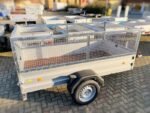 Böckmann Kastenanhänger TL-AL 2513 / 135 mit Gitteraufsatz