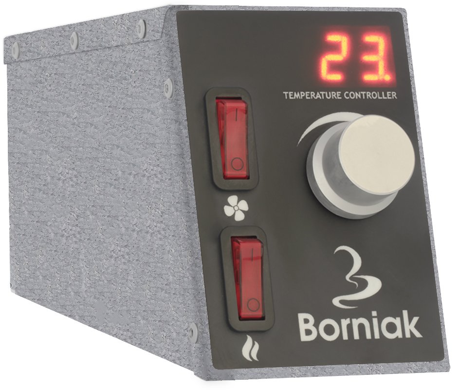 Borniak Räucherofen Digital UWD 70 Alu/Zink Version 1.4 – Bild 4