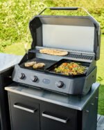 COZZE G 800 COMBO Plancha Grill mit Grillrost 30 mbar EU Version – Bild 3