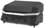 COZZE G 800 COMBO Plancha Grill mit Grillrost Starterset mit COZZE Grillbesteck Grillzange, Grillwender, Grillbürste und Grillhandschuhe – Bild 3