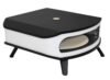 COZZE Pizzaofen Gas 42,5 cm (17") - mit rotierendem Pizzastein - inkl. Hitzeschild