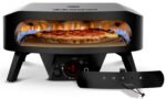 COZZE Pizzaofen Gas CLASSIC Black Edition 42,5 cm (17") - mit rotierendem Pizzastein - inkl. Hitzeschild – Bild 9