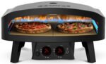 COZZE Pizzaofen Gas CLASSIC Black Edition 60 cm 24" - inkl. Hitzeschild – Bild 2