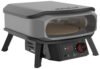COZZE Pizzaofen Gas PREMIUM 34 cm 13" mit drehbarem Pizzastein & Digital-Thermometer - inkl. Hitzeschild
