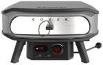 COZZE Pizzaofen elektrisch PREMIUM 42,5 cm 17" mit drehbarem Pizzastein & Digital-Thermometer - inkl. Hitzeschild – Bild 10