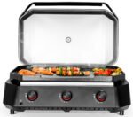 COZZE Plancha Grill Plancha Grill 800 inkl. Unterwagen und 12 tlg. XXL Plancha-Set – Bild 4