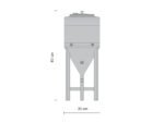 Gär- und Lagerbehälter FD-ZKG 30 Liter – Bild 3