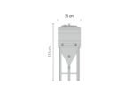 Gär- und Lagerbehälter FD-ZKG 60 Liter – Bild 3