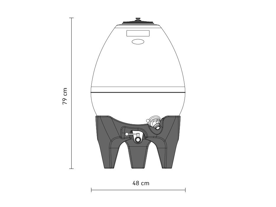 Gärei Fermentegg 60 Liter – Bild 4