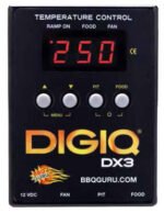 Monolith Grill LeCHEF BBQ GURU PRO-Serie 2.0 Schwarz OHNE Gestell und Seitentische inkl. DigiQ Controller Set – Bild 2