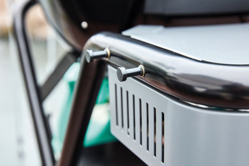 Outdoorchef Gas Kugelgrill Ambri 480 G Evo nkl. Abdeckhaube und Unterbau Kit – Bild 4