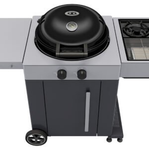 Outdoorchef Gas Kugelgrill Arosa 570 G Grey Steel EVO mit Blazing-/Cooking Zone
