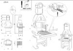 Palazzetti Grillkamin inkl. Montagematerial Aral black – Bild 2
